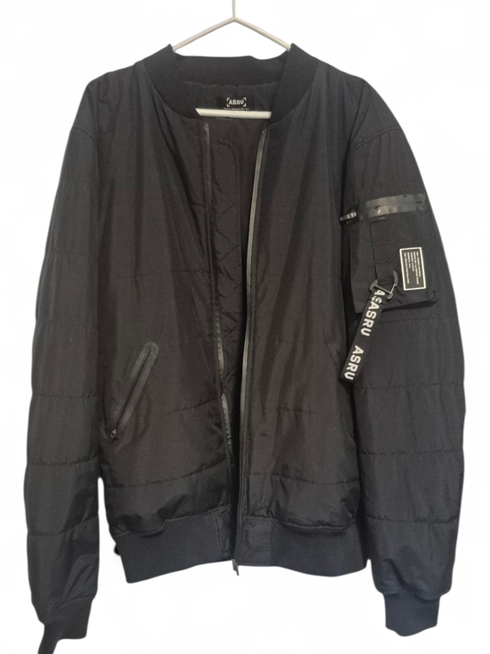 ASRV Other - ASRV Black Quilted Bomber Jacket